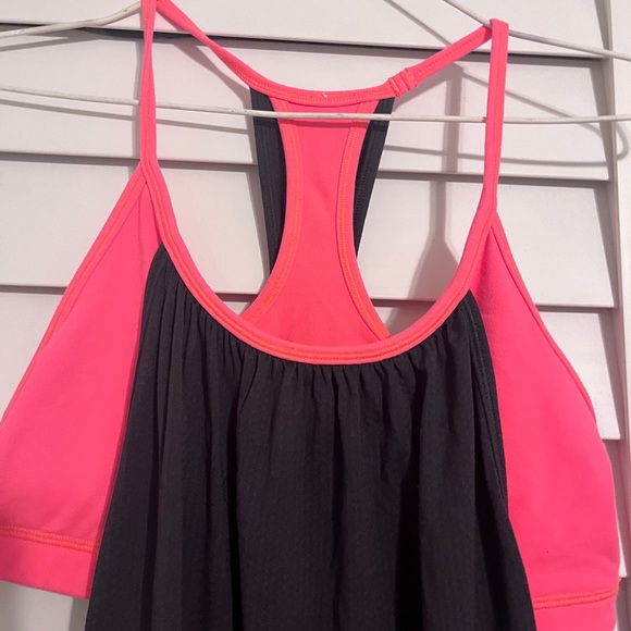 Lululemon bralette and workout top. Pink. Small - Picture 3 of 5